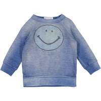 DENIM DUNGAREE Denim Smile Sweatshirt