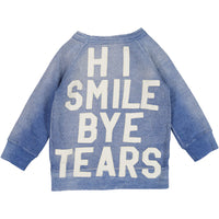 DENIM DUNGAREE Denim Smile Sweatshirt