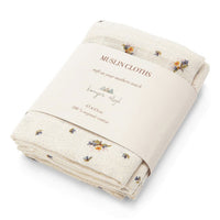 Konges Slojd Flower Bouquet 3 Pack Muslin Cloth