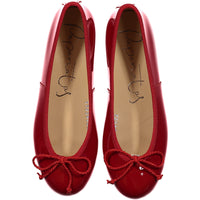Papanatas Red Patent Ballet Flat