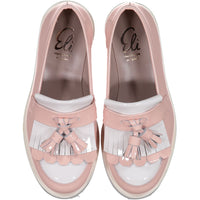 Papanatas Pink Patent Loafer Sneaker