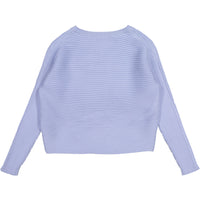 Little Remix Pastel Blue Ribly String Sweater