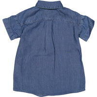 Paul Smith Junior Denim Big Strawberries Dress