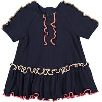 Roksanda Navy Tabia Dress