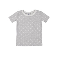 Petit Bateau Grey Star Print Short PJs