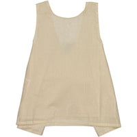 Orimusi Gold Wrap Tie Blouse
