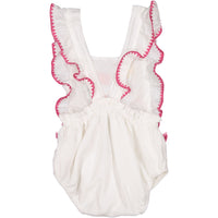 Sonia Rykiel Vanilla Embroidered Romper