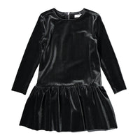 Coco Blanc Grey Velvet Dress