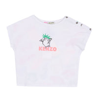 Kenzo Food Fiesta Colorblock Print Tee