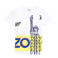 Kenzo White Paper Planes Desi Tee