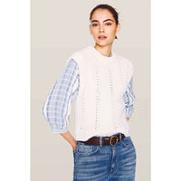 ba&sh Ecru Duna Sweater