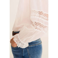 ba&sh White Stella Blouse