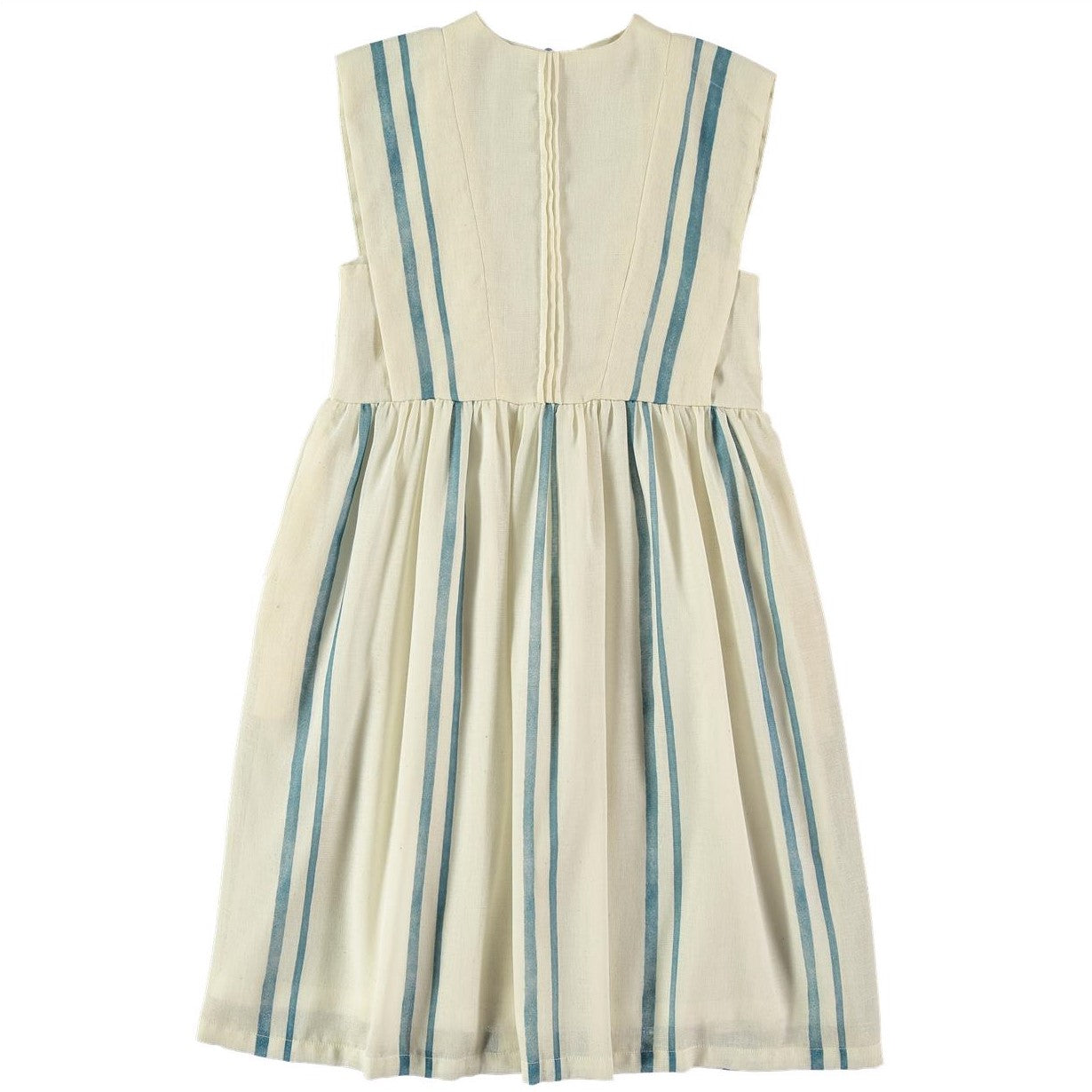 Belle Chiara Blue Double Stripe Calliope Dress Ladida Belle Chiara Blue Double Stripe Calliope Dress Ladida