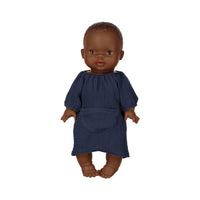 MiniKane Blue Double Gauze Jeanne Dress