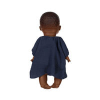 MiniKane Blue Double Gauze Jeanne Dress