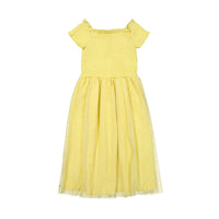 Sonia Rykiel Lemon Ece Glitter Tulle Ceremony Dress
