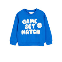 Mini Rodini Blue Game Quote Sweatshirt