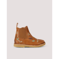 Petit Nord Cognac Autumn Leaves Ankle Boot