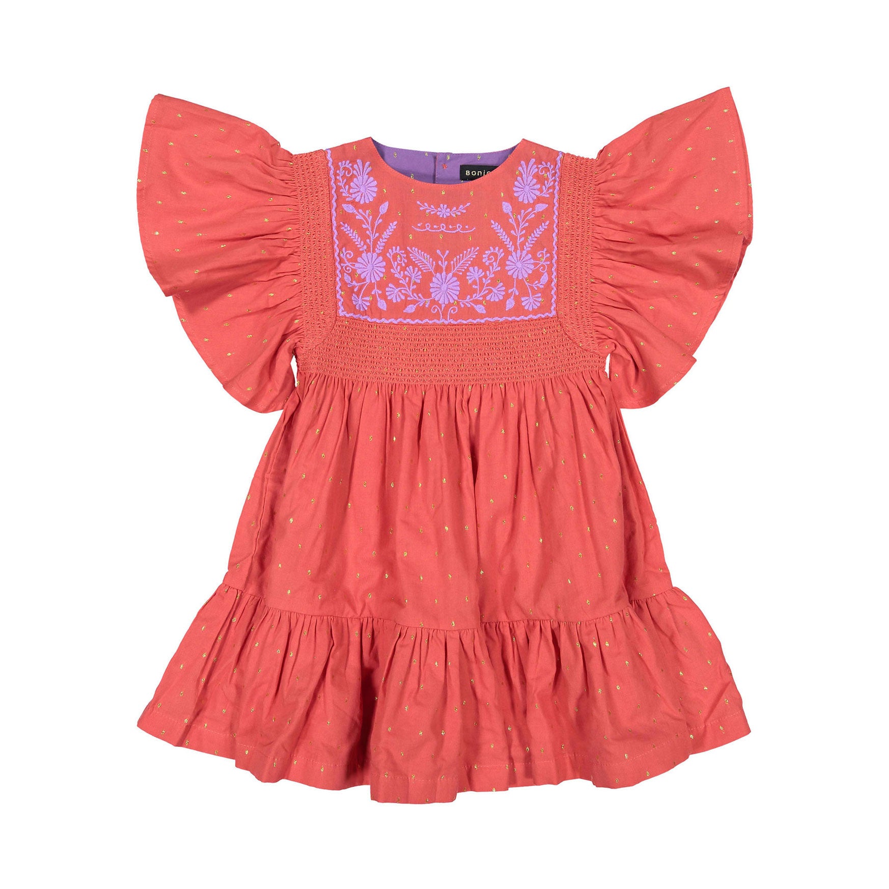 Bonjour diary Rosalie ikat dress ワンピース Bonjour Diary Rosalie Dress Ikat (S2, 4, 6) - Little French