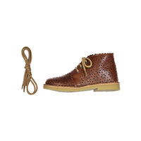 Petit Nord Hazelnut Scallop Boot Flower