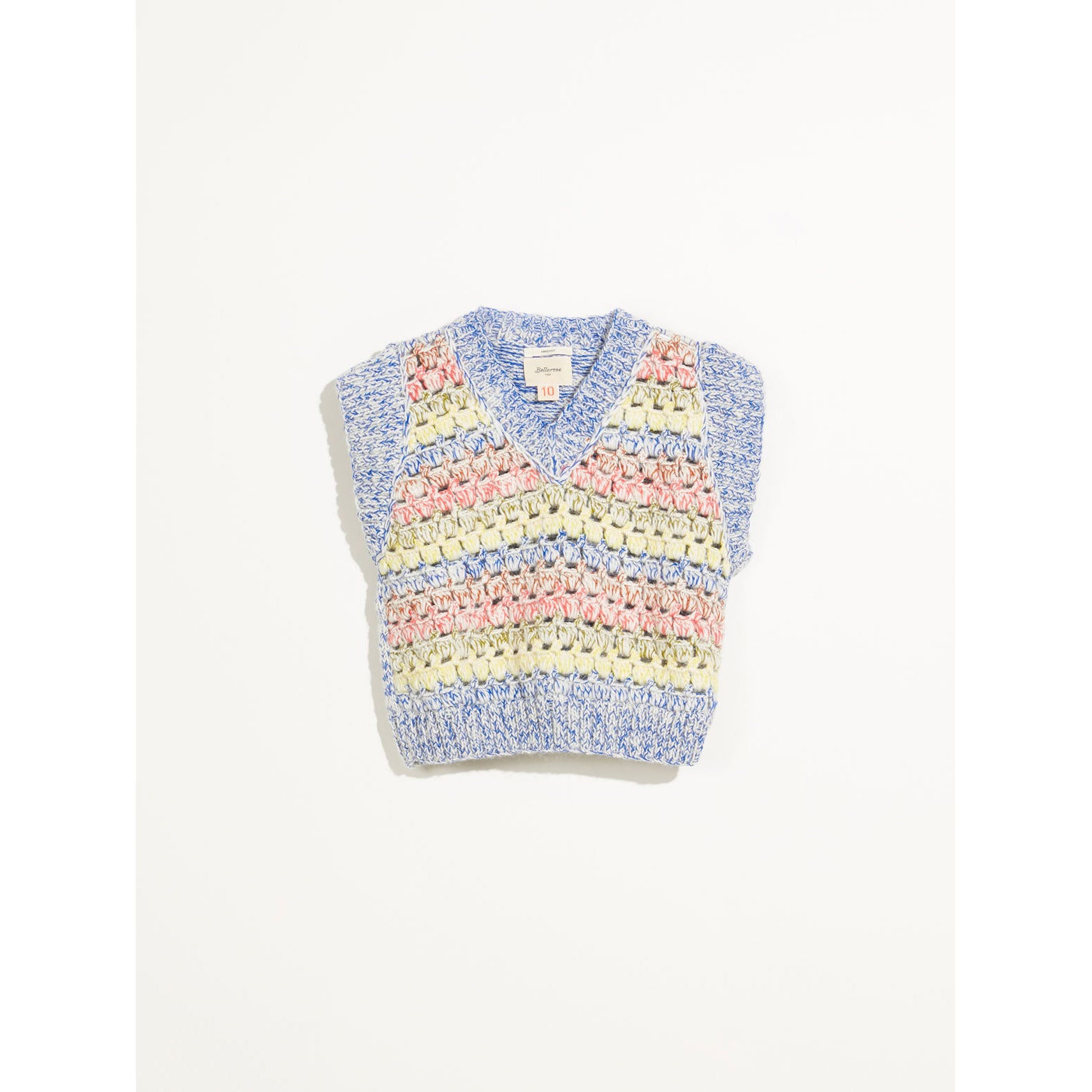 Bellerose Striped Milic Knit Vest