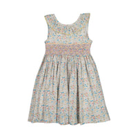 Antoinette Paris Yellow Angele Floral Sleeveless Dress