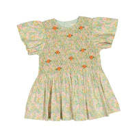 Bonjour Diary Pastel Garden Smocked Blouse