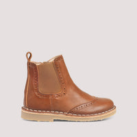 Petit Nord Cognac Ankle Boot Stars