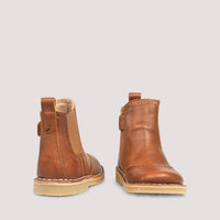 Petit Nord Cognac Ankle Boot Stars