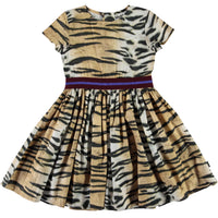 Molo Wild Tiger Woven Candy Dress