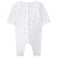 Petit Bateau Grey Star Velour Set