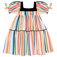 The Middle Daughter Multi-Stripe Know Full Well Dress