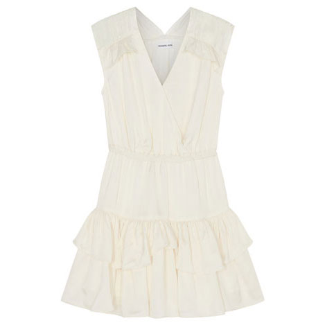Designers Remix Cream Emme Ruffle Dress – Ladida