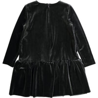 Coco Blanc Grey Velvet Dress