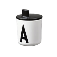 Design Letters Drink Lid - BLACK