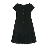 Little Creative Factory Black Crushed Cotton Dress