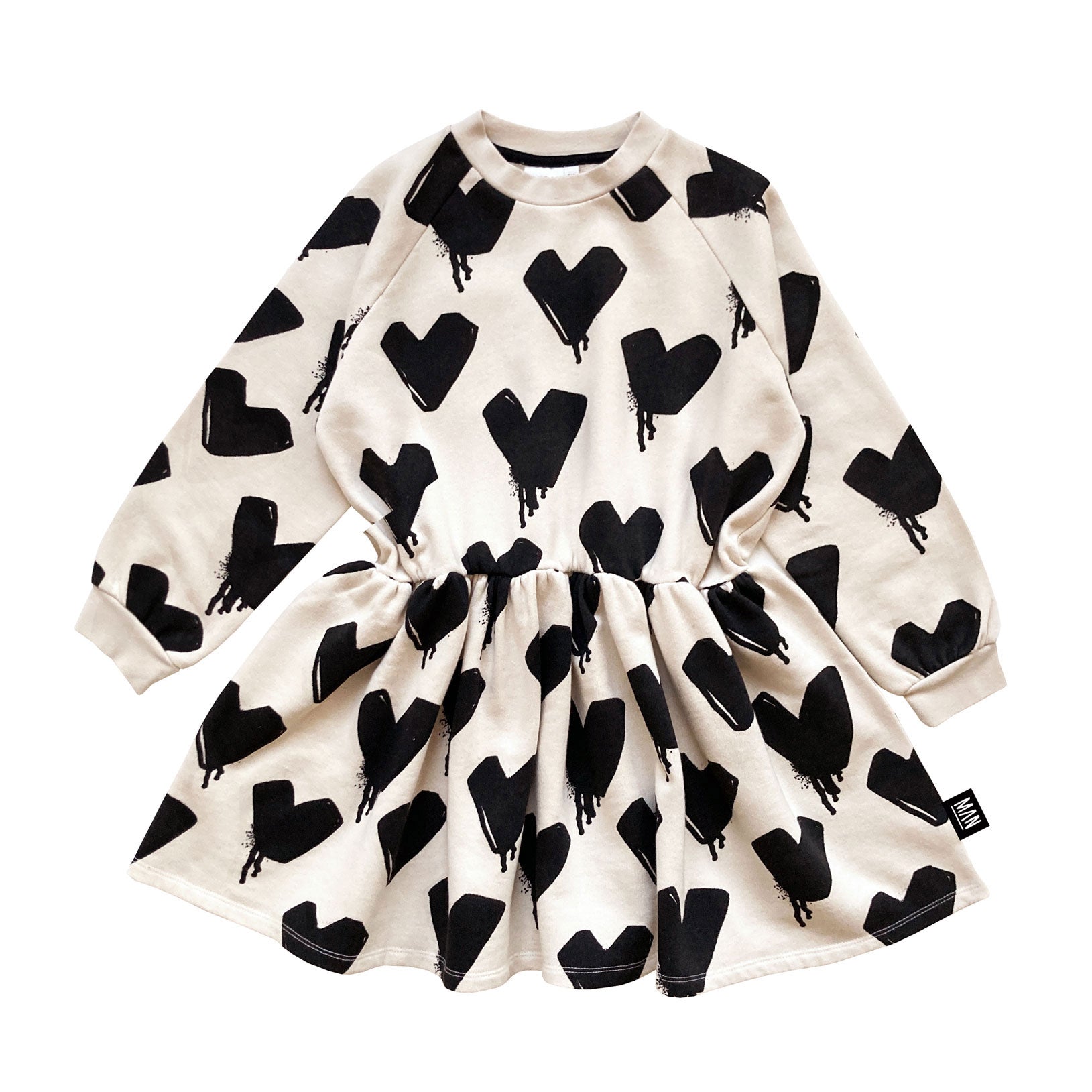 Little Man Happy Fog Melting Heart Sweater Dress – Ladida Little Man Happy Fog Melting Heart Sweater Dress – Ladida