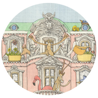 Atelier Choux Monceau Mansion Duvet Cover