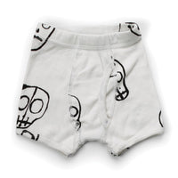 NUNUNU Boys Skull Mask Underwear Set