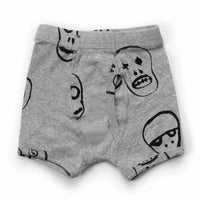 NUNUNU Boys Skull Mask Underwear Set