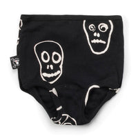 NUNUNU Girls Skull Mask Panty Set