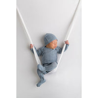 Lovedbaby Pool Organic Cotton Pointelle Footie