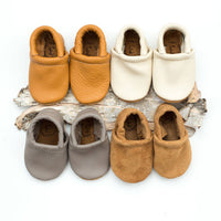Starry Knight Cream Baby Loafers