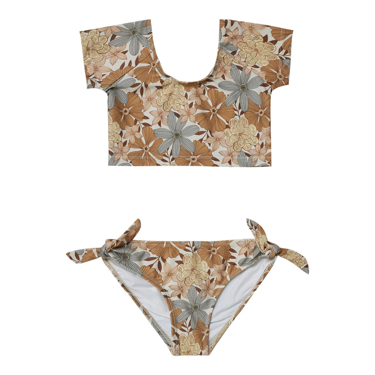 RYLEE + CRU CROP RASHGUARD SET- NAUTICAL main image 0