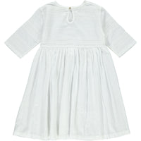 Sissone White Midi Dress