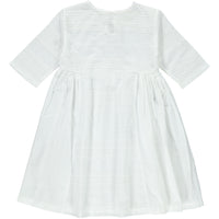 Sissone White Midi Dress