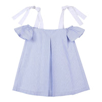 Dinui dresses Dinui Blue/White Tia Dress