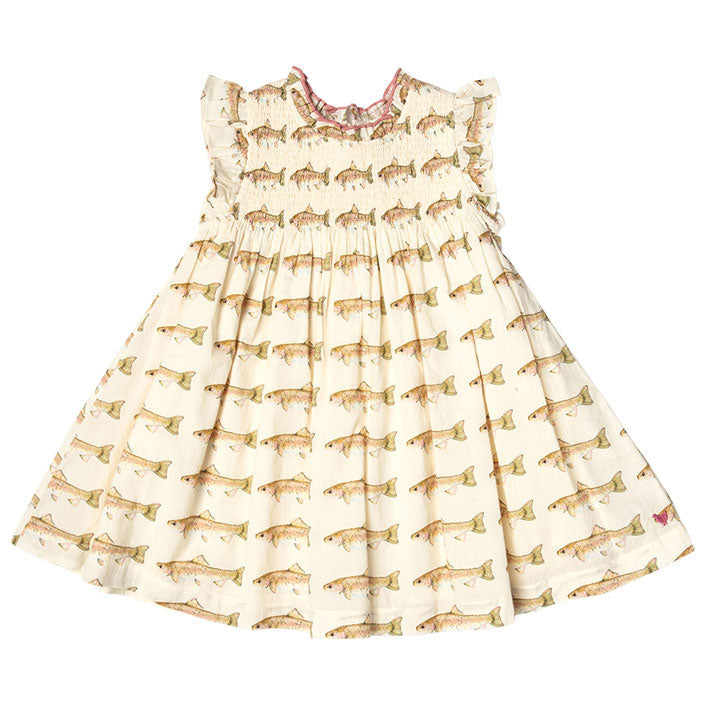 Pink Chicken Stevie Dress - Rainbow Trout Ladida Pink Chicken Stevie Dress - Rainbow Trout Ladida
