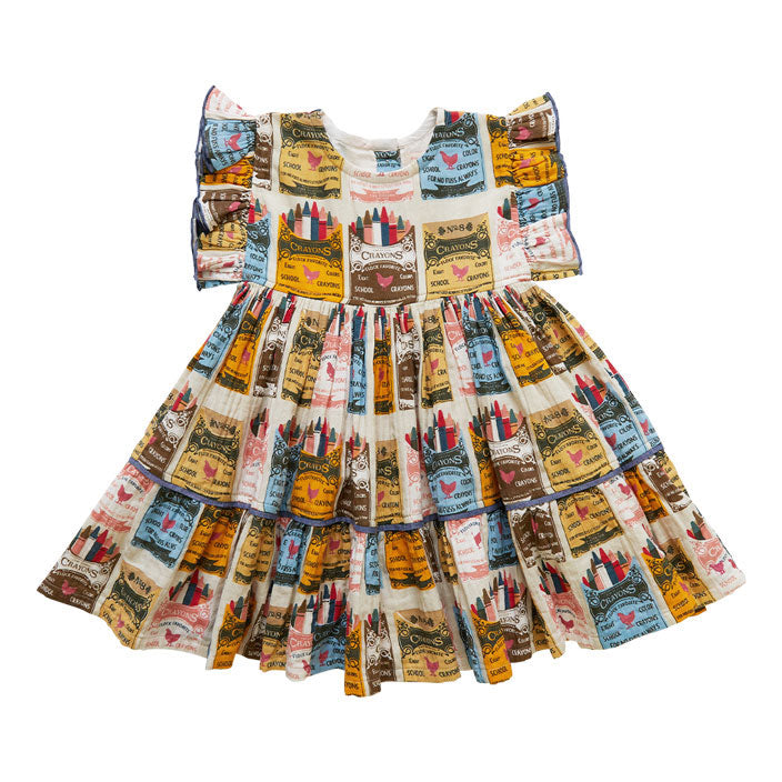 strapless open back dress Pink Chicken Kit Dress