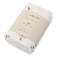 Konges Slojd accessories OS Konges Slojd Bonderose Big 3 Pack Muslin Cloth